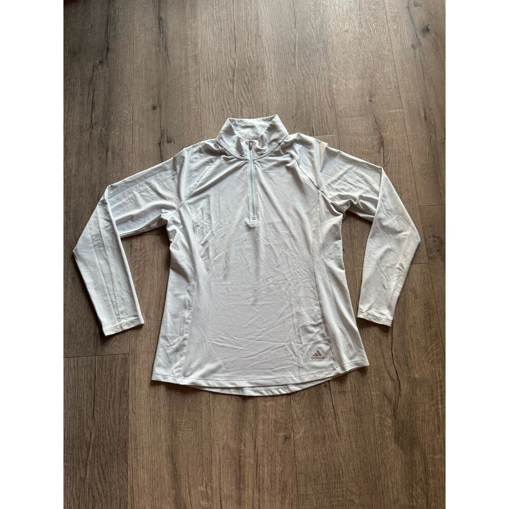 Adidas Quarter Zip Long Sleeve Women’s Size Medium